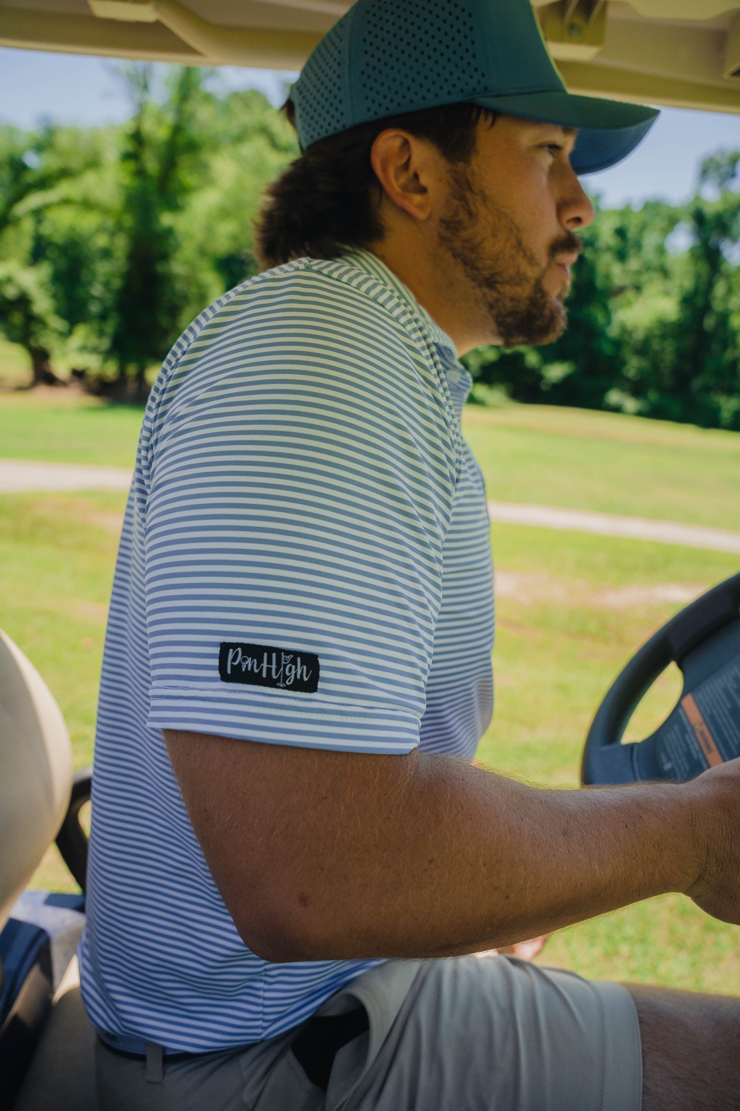 Striping Fairways Polo