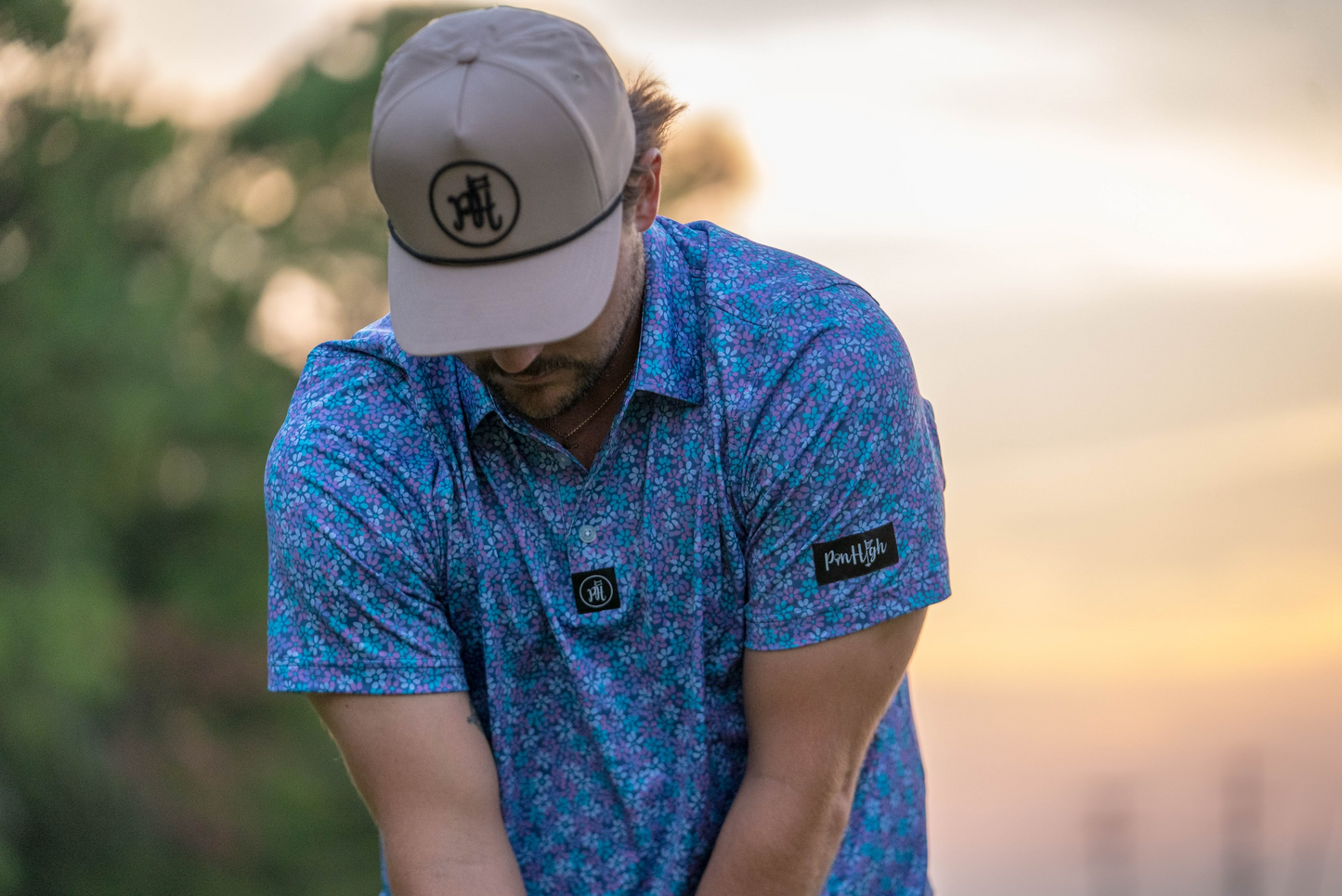 Floral PH Polo